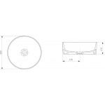 Накладной умывальник Cersanit Crea Ring 38 Накладной умывальник Cersanit Crea Ring 38